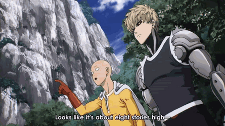 Genos Fire Explosion GIF