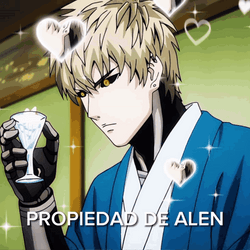 Genos Heart Edit GIF