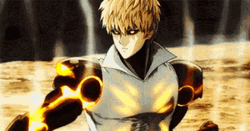 Genos Ready To Fight GIF