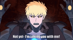 Genos Taking You With Me GIF