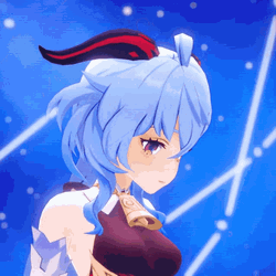 Genshin Impact Game Character Ganyu GIF
