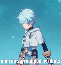 Genshin Impact Im Surrounded By Idiots GIF