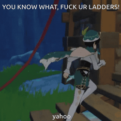 Genshin Impact Venti Yahoo GIF