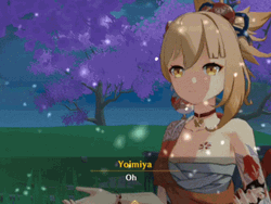 Genshin Impact Yoimiya Oh GIF