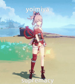 Genshin Impact Yoimiya Supremacy GIF