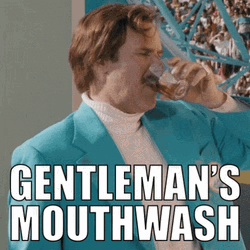 Gentleman Drinking Whiskey GIF