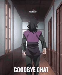 Genya Goodbye Chat GIF