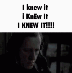 Geoffry Rush I Knew It GIF