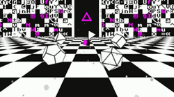 Geometric Shapes Checkered