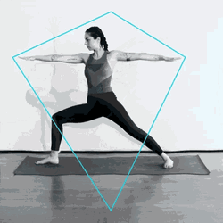 Geometric Yoga Poses