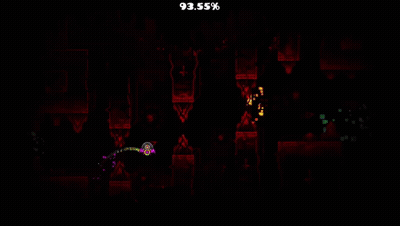 Geometry Dash Progress Normal Mode Practice Mode GIF