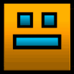 Geometry Dash Spinning Head GIF