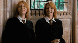 George And Fred Weasley Dancing GIF