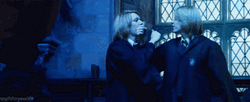 George And Fred Weasley Drinking GIF