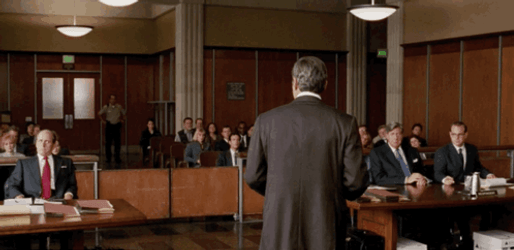George Clooney Lecturing GIF
