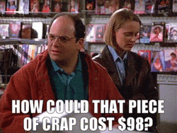 George Costanza Angry Reaction GIF