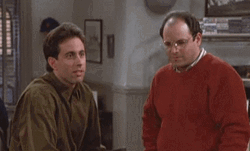 George Costanza Disapprove GIF