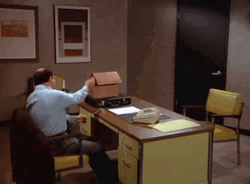 George Costanza Drumming Skills GIF