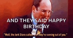 George Costanza Happy Birthday Seinfeld GIF