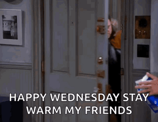 George Costanza Happy Warm Wednesday GIF