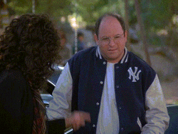 George Costanza Lighten Up GIF