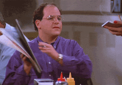 George Costanza Saying No GIF