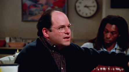 George Costanza Seinfeld Not A Lie GIF
