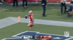 George Kittle Ninja Run GIF