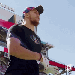George Kittle Oh Hey There GIF