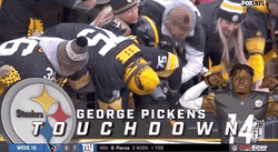 George Pickens Football League GIF