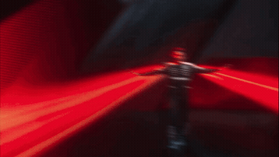 George Russell Red Light GIF