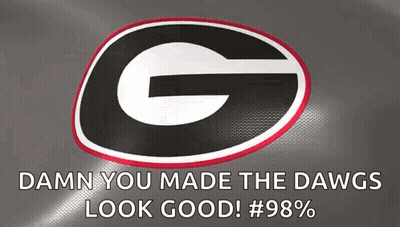 Georgia Bulldogs Damn Dawgs Look Good #98% GIF