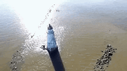 Georgia Isolated Lighthouse  GIF