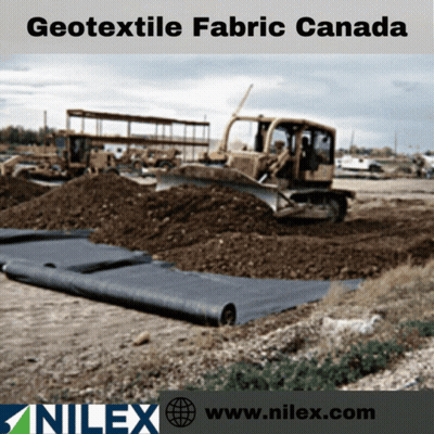 Geotextile Fabric Canada Bulldozer Moving Dirt GIF