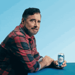 Gerald Downey Busch Beer Question Mark GIF