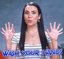 Germs Trish Hershberger Wash Your Hands GIF