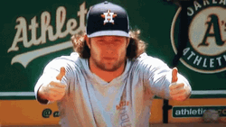 Gerrit Cole Double Thumbs Up
