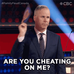 Gerry Dee Asking Are You Cheating On Me Wife GIF