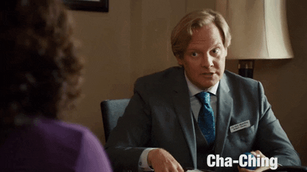 Gerry Dee Winking Cha Ching GIF