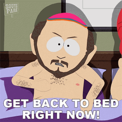 Get Back To Bed Now Go To Bed GIF