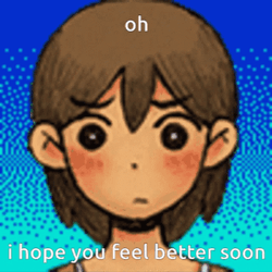 Get Better Soon Sad Aubrey GIF