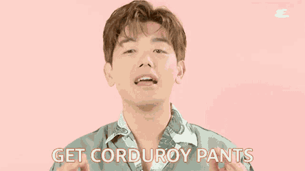 Get Corduroy Pants Eric Nam GIF