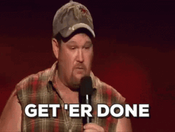 Get Er Done Cable Guy GIF