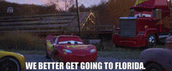 Get Going To Florida Cars Movie GIF