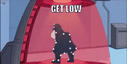 Get Low Animated Man Twerking GIF