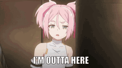 Get Me Out Of Here Anime Girl Momo GIF