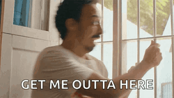 Get Me Out Of Here Funny Naser Al Azzeh GIF