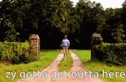 Get Me Out Of Here Run Escape GIF