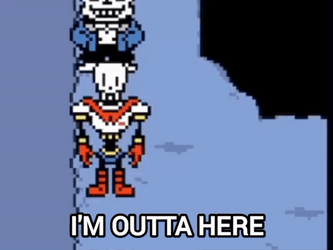 Get Me Out Of Here Sans And Papyrus GIF