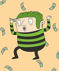 Get Money Billion Back Records GIF